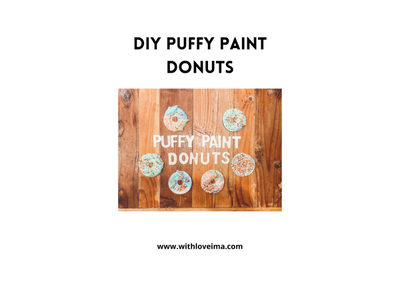 Easy Peasy Homemade Puffy Paint Recipe with Shaving Cream, Recipe